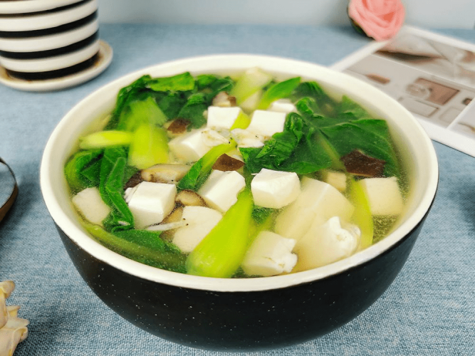 青菜豆腐湯​