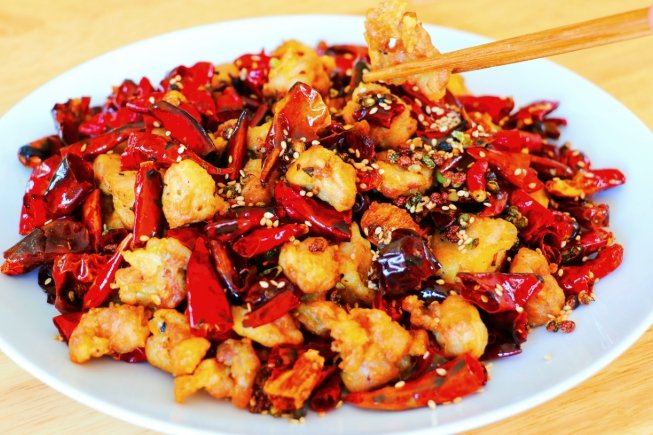 辣子雞丁 辣子雞丁