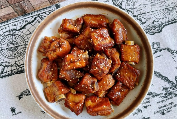 蜜汁排骨料理 蜜汁排骨料理