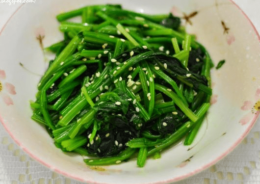 涼拌菠菜做法